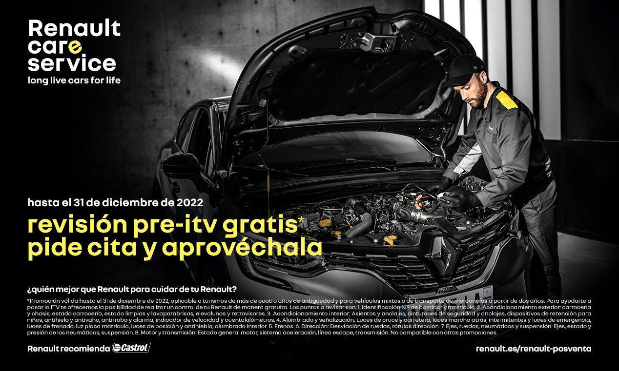 Revisión pre-ITV gratis Revisión pre-ITV gratis