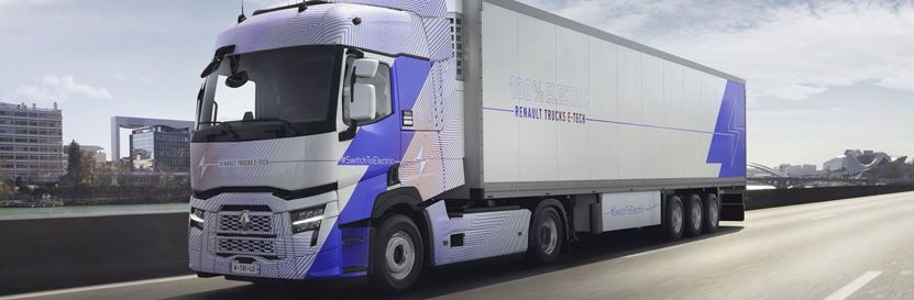 CAMIONES ELÉCTRICOS RENAULT TRUCKS T Y C EN LA GAMA E-TECH CAMIONES ELÉCTRICOS RENAULT TRUCKS T Y C EN LA GAMA E-TECH
