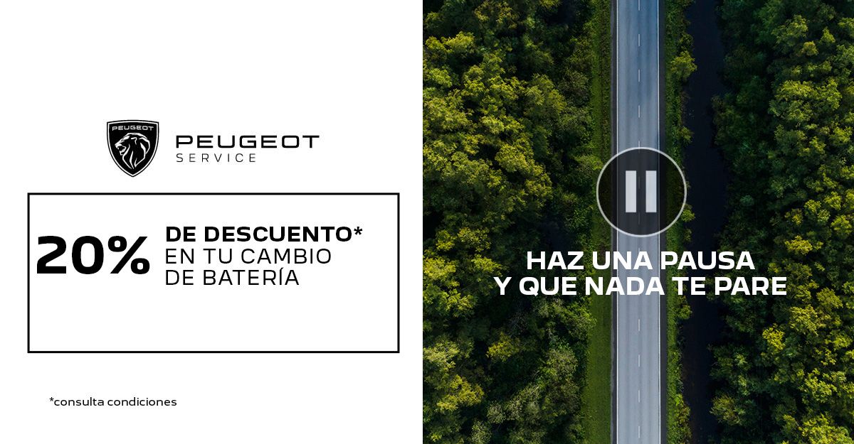 20% de Dto. en tu cambio de Batería 20% de Dto. en tu cambio de Batería