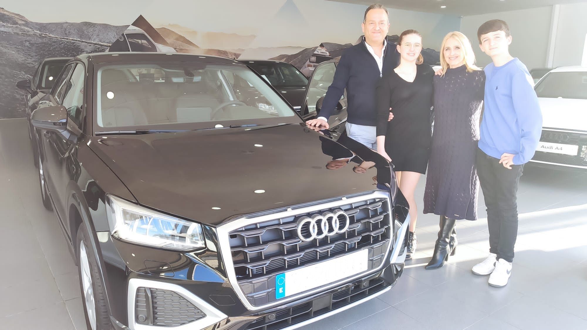 Entrega Audi Q2 a Benjamín Entrega Audi Q2 a Benjamín