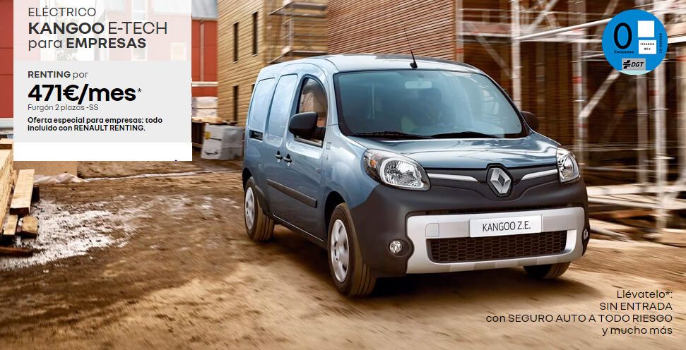 KANGOO E-TECH-RENTING KANGOO E-TECH-RENTING