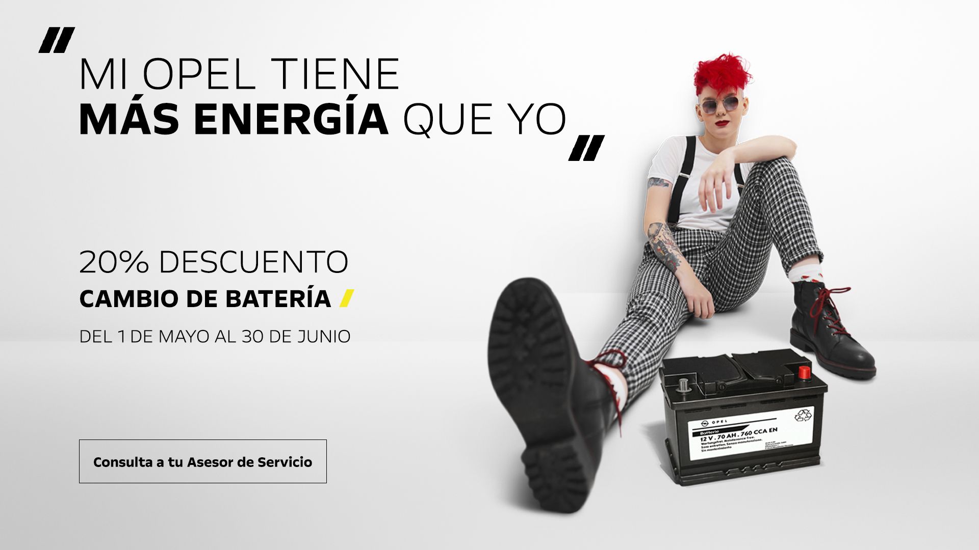 20% EN TU BATERIA OPEL 20% EN TU BATERIA OPEL