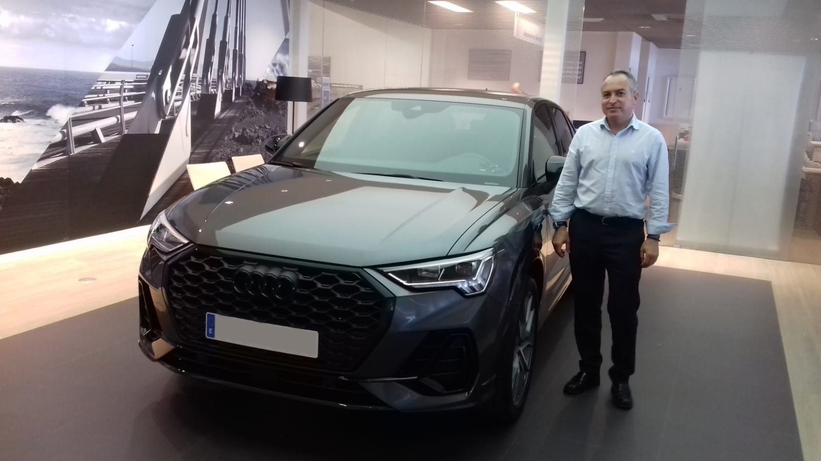 Entrega Audi Q3 Sportback a Miguel Entrega Audi Q3 Sportback a Miguel