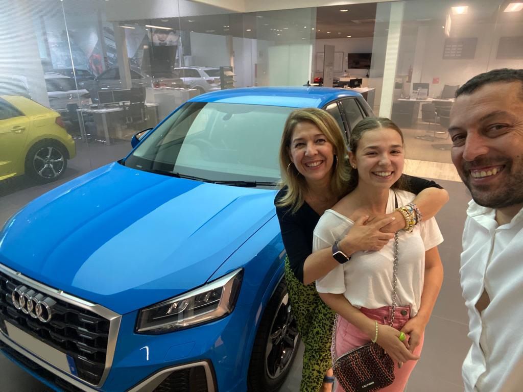 Entrega Audi Q2 a Elvira Entrega Audi Q2 a Elvira