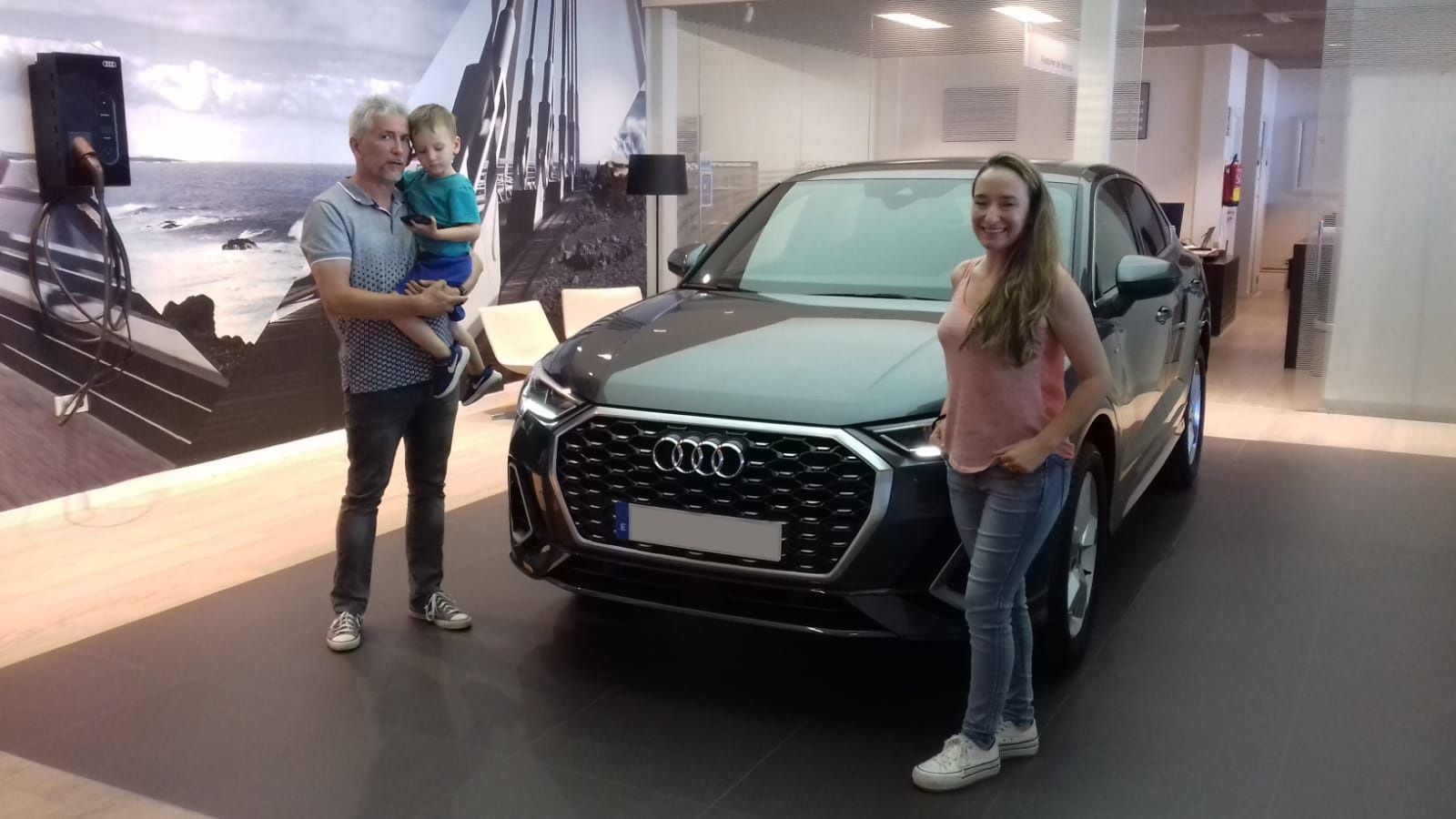Entrega Audi Q3 Sporback a José Manuel Entrega Audi Q3 Sporback a José Manuel