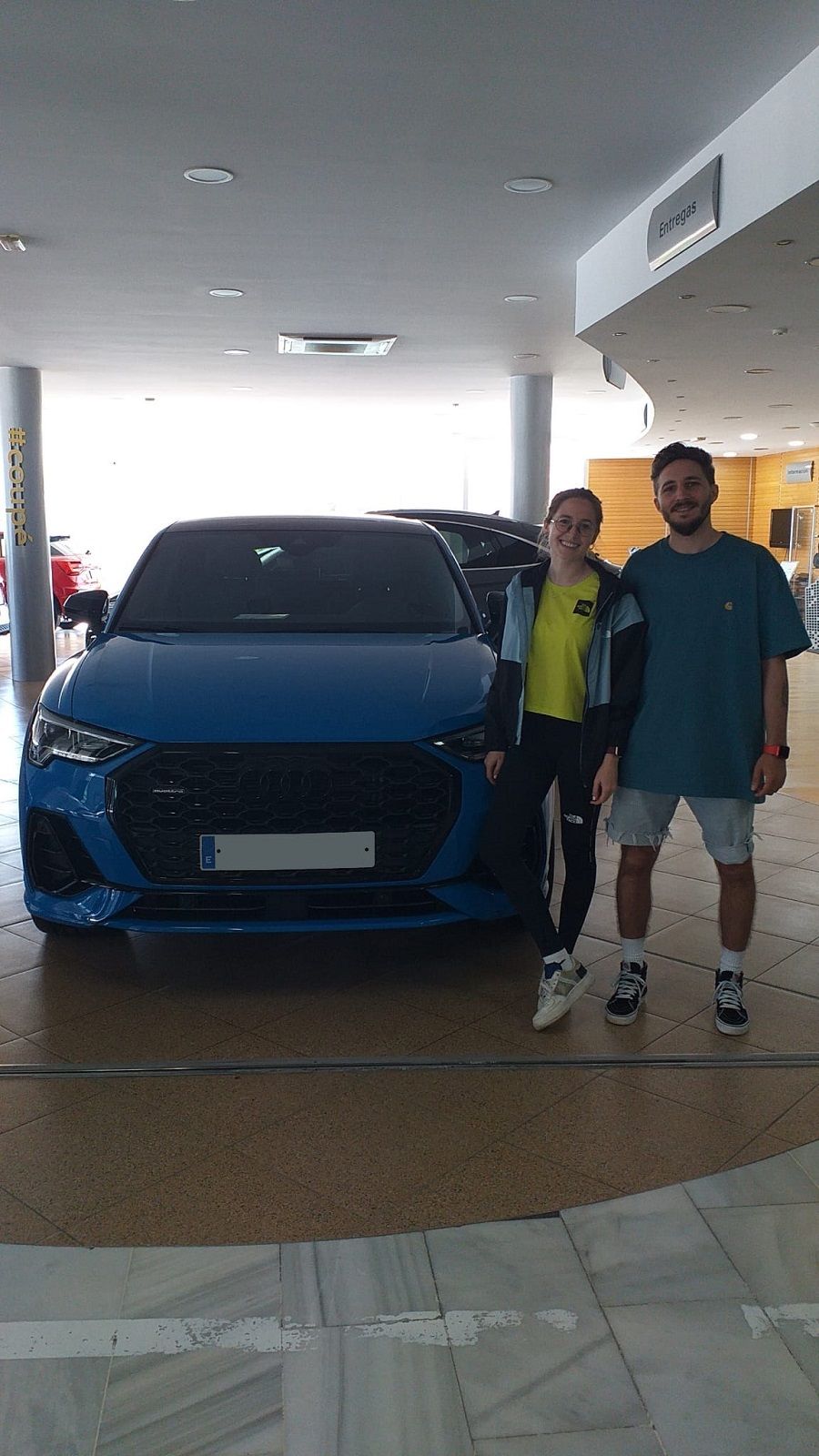 Entrega Audi Q3 Sportback a Rosana Entrega Audi Q3 Sportback a Rosana