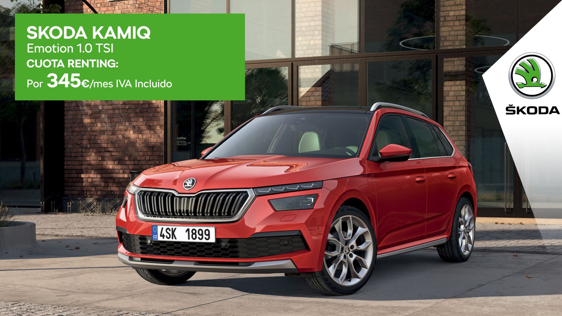 Skoda Kamiq por 345€/mes Skoda Kamiq por 345€/mes