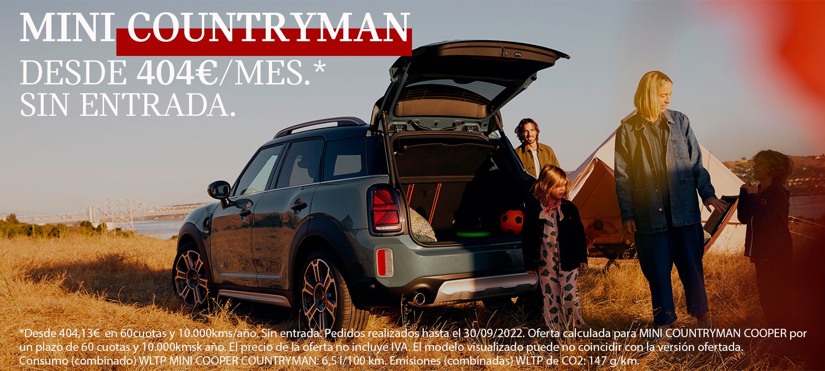 ¡¡NUEVO MINI COUNTRYMAN COOPER POR 404€ MES SIN ENTRADA!! ¡¡NUEVO MINI COUNTRYMAN COOPER POR 404€ MES SIN ENTRADA!!