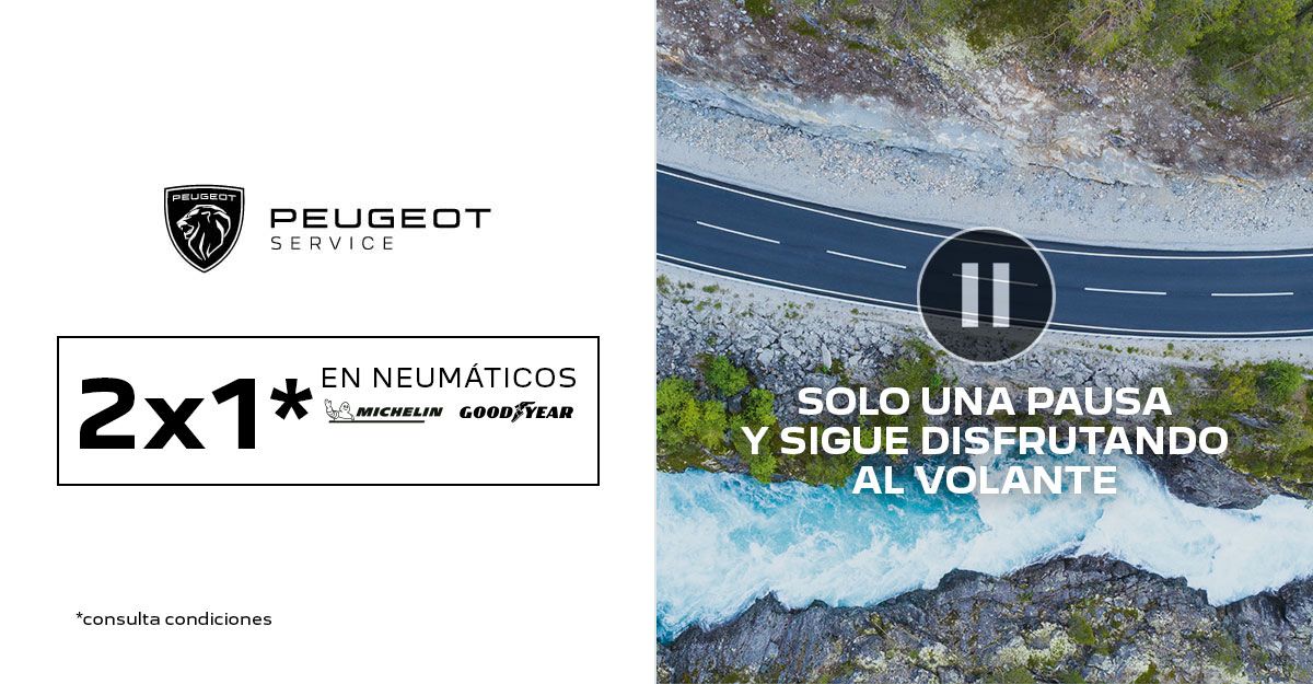 OFERTA NEUMÁTICOS 2X1 OFERTA NEUMÁTICOS 2X1