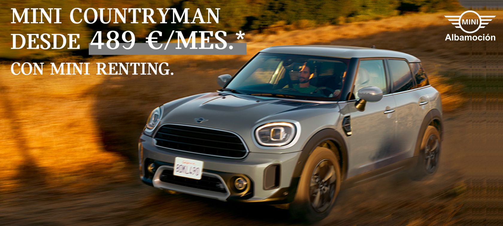 ¡NUEVO MINI COUNTRYMAN POR 489€/MES Y SIN ENTRADA CON MINI RENTING! ¡NUEVO MINI COUNTRYMAN POR 489€/MES Y SIN ENTRADA CON MINI RENTING!
