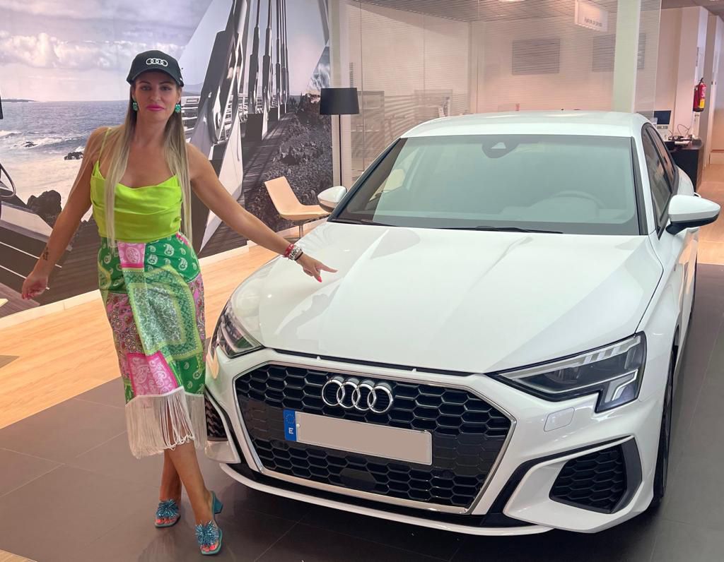 Entrega Audi A3 Sedán a Lidia Entrega Audi A3 Sedán a Lidia
