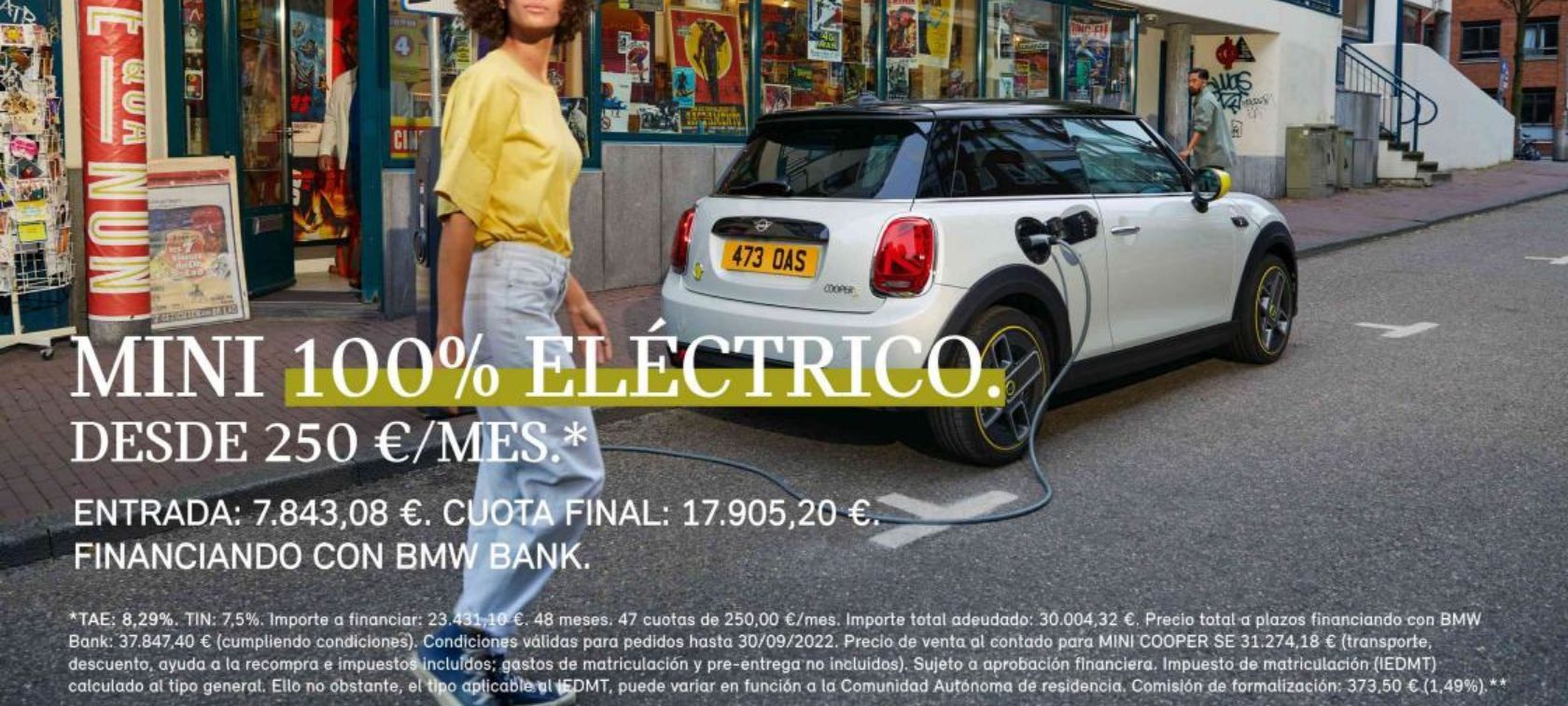 ¡NUEVO MINI 100% ELÉCTRICO desde 250€ AL MES! ¡NUEVO MINI 100% ELÉCTRICO desde 250€ AL MES!