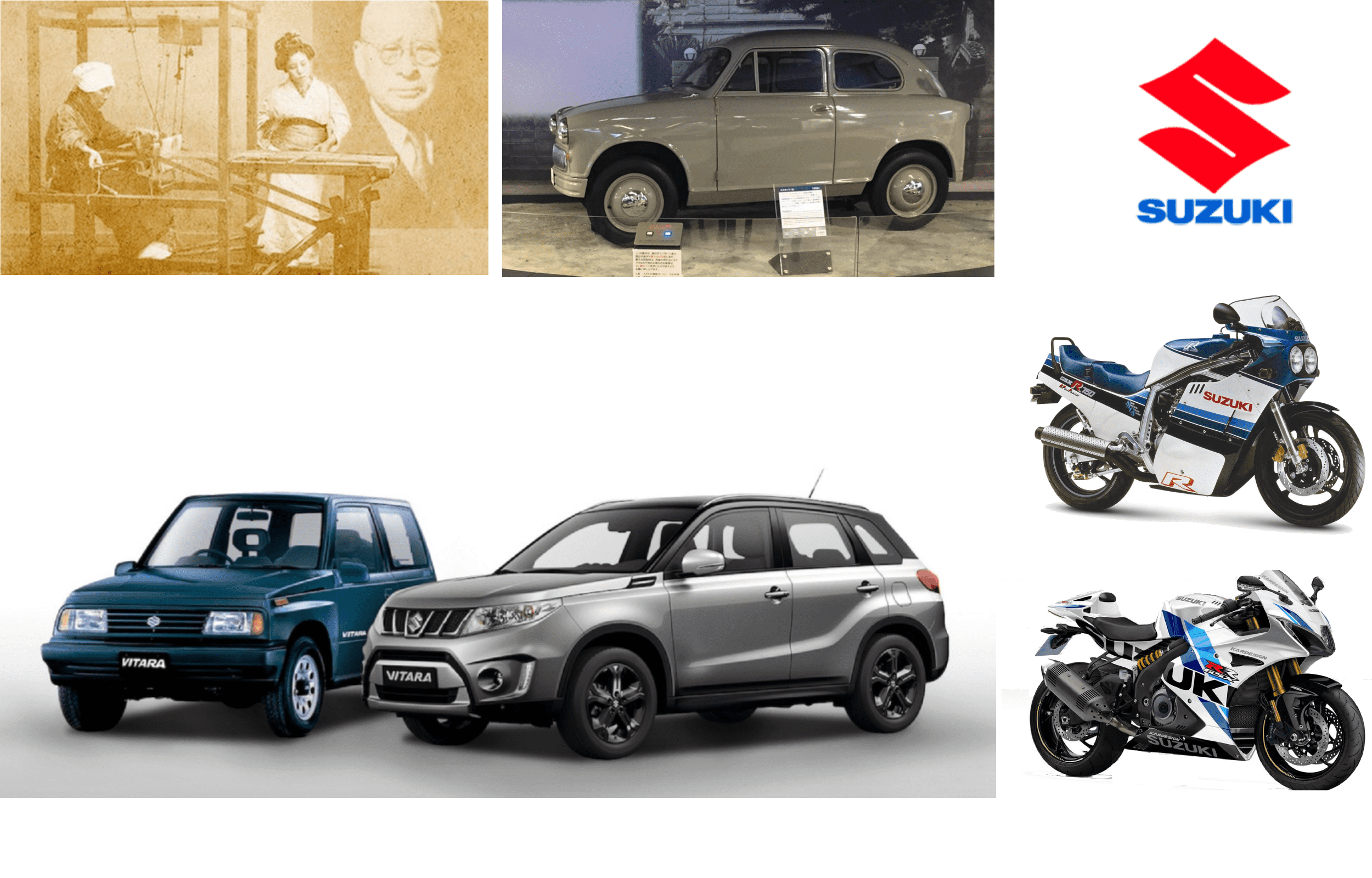 Los orígenes de Suzuki. De telares a automóviles Los orígenes de Suzuki. De telares a automóviles