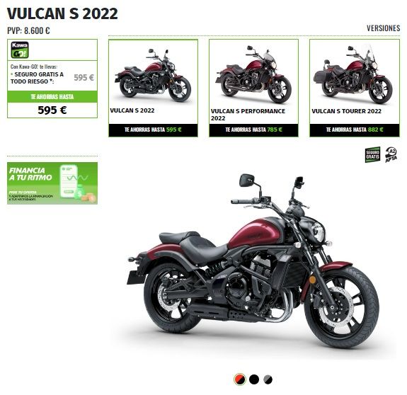 OFERTA KAWASAKI VULCAN S 2022 OFERTA KAWASAKI VULCAN S 2022