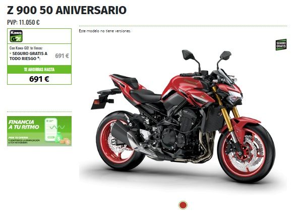 OFERTA KAWASAKI Z900 50 ANIVERSARIO OFERTA KAWASAKI Z900 50 ANIVERSARIO