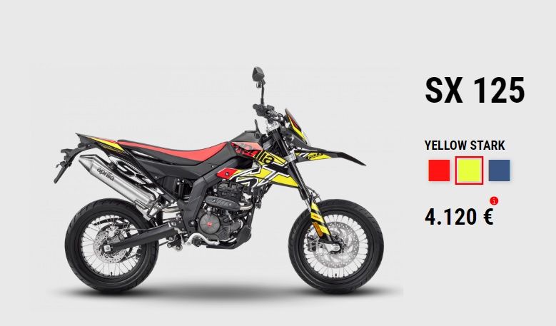 OFERTA APRILIA SX125 OFERTA APRILIA SX125