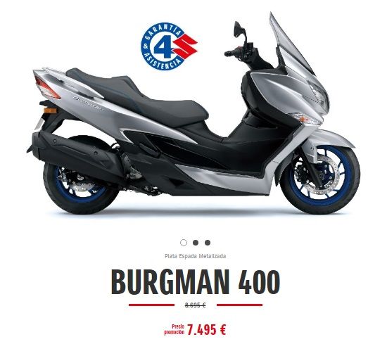 OFERTA SUZUKI BURGMAN 400 OFERTA SUZUKI BURGMAN 400