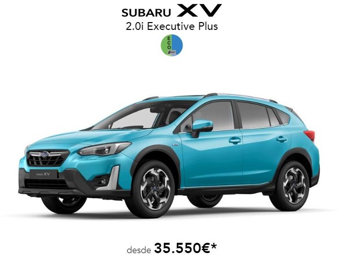 OFERTA SUBARU XV 2.0i EXECUTIVE PLUS OFERTA SUBARU XV 2.0i EXECUTIVE PLUS