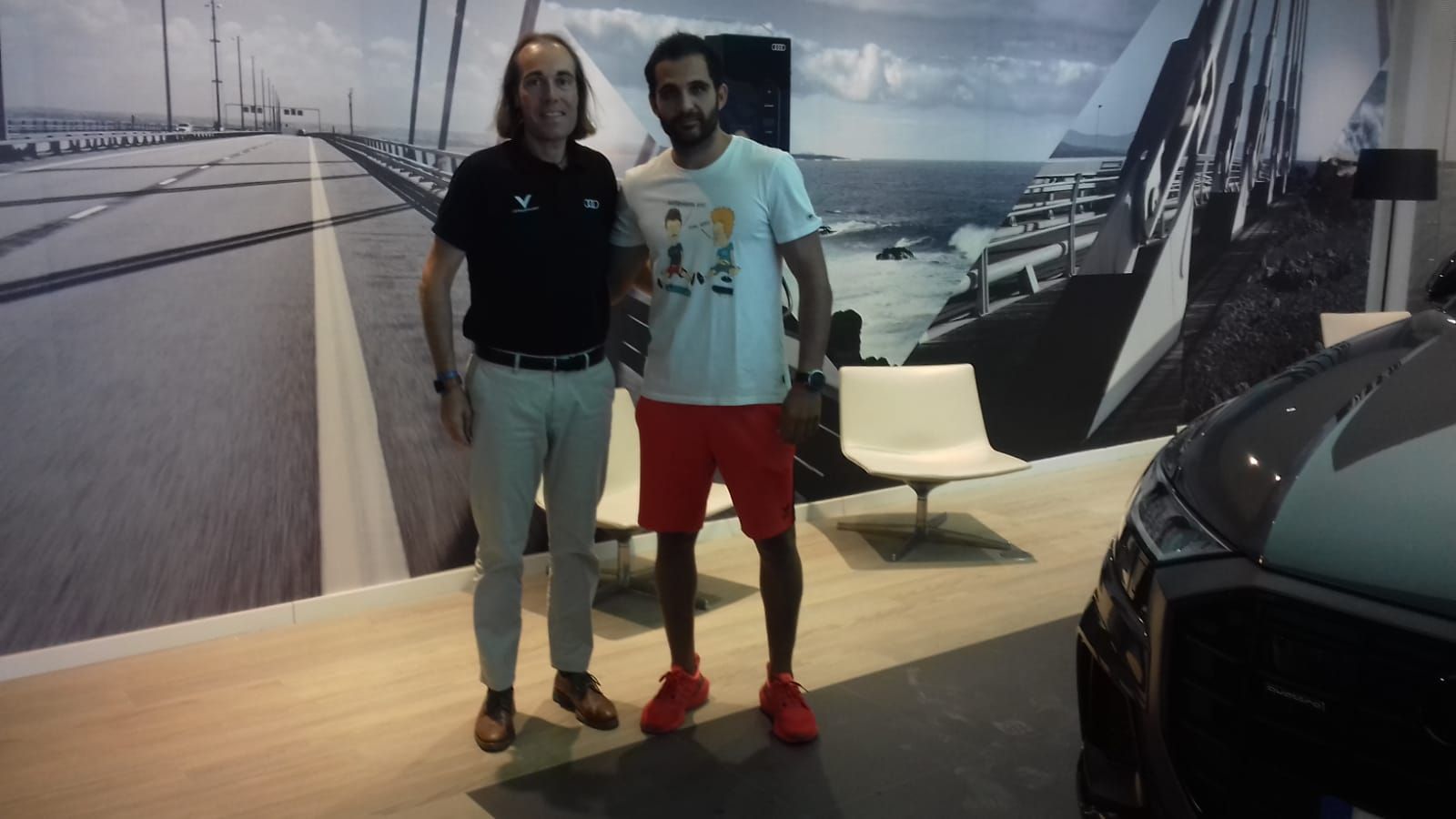 Entrega Audi a Verza (Ex judador UD Almería) Entrega Audi a Verza (Ex judador UD Almería)