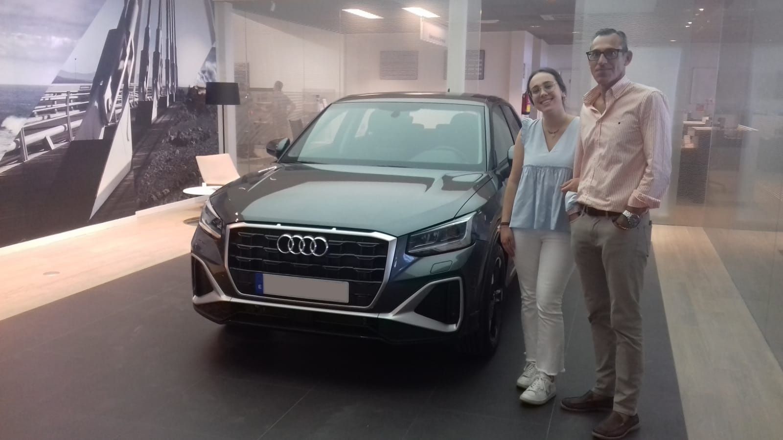 Entrega Audi Q2 a Cristina Entrega Audi Q2 a Cristina