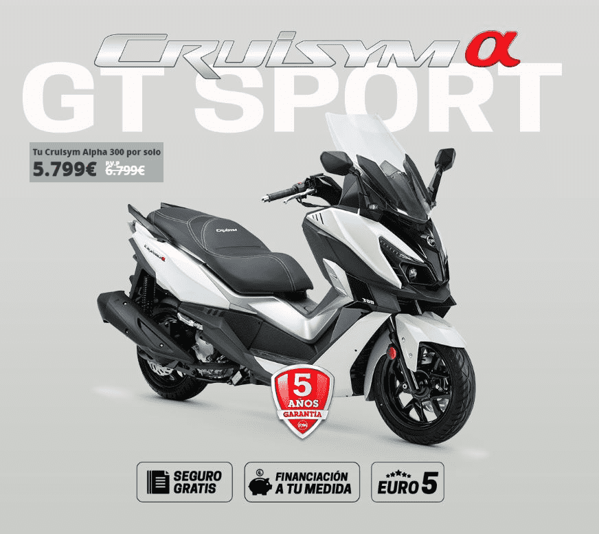 OFERTA NUEVA SYM CRUISYM ALPHA 300 OFERTA NUEVA SYM CRUISYM ALPHA 300