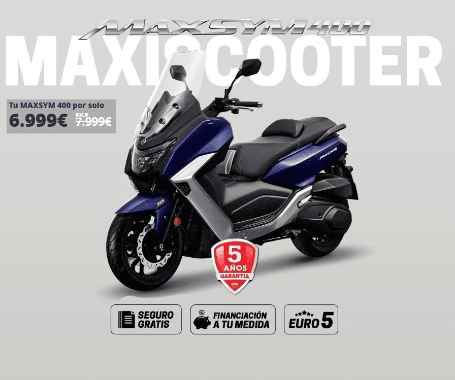 OFERTA NUEVA SYM MAXSYM 400 OFERTA NUEVA SYM MAXSYM 400