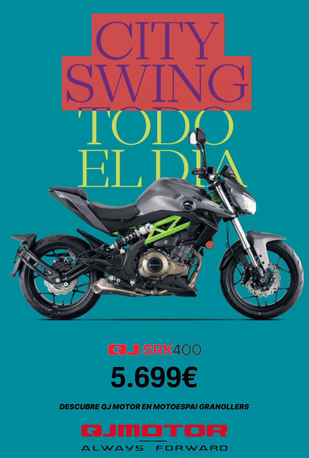 OFERTA NUEVA QJ MOTOR SRK 400 OFERTA NUEVA QJ MOTOR SRK 400