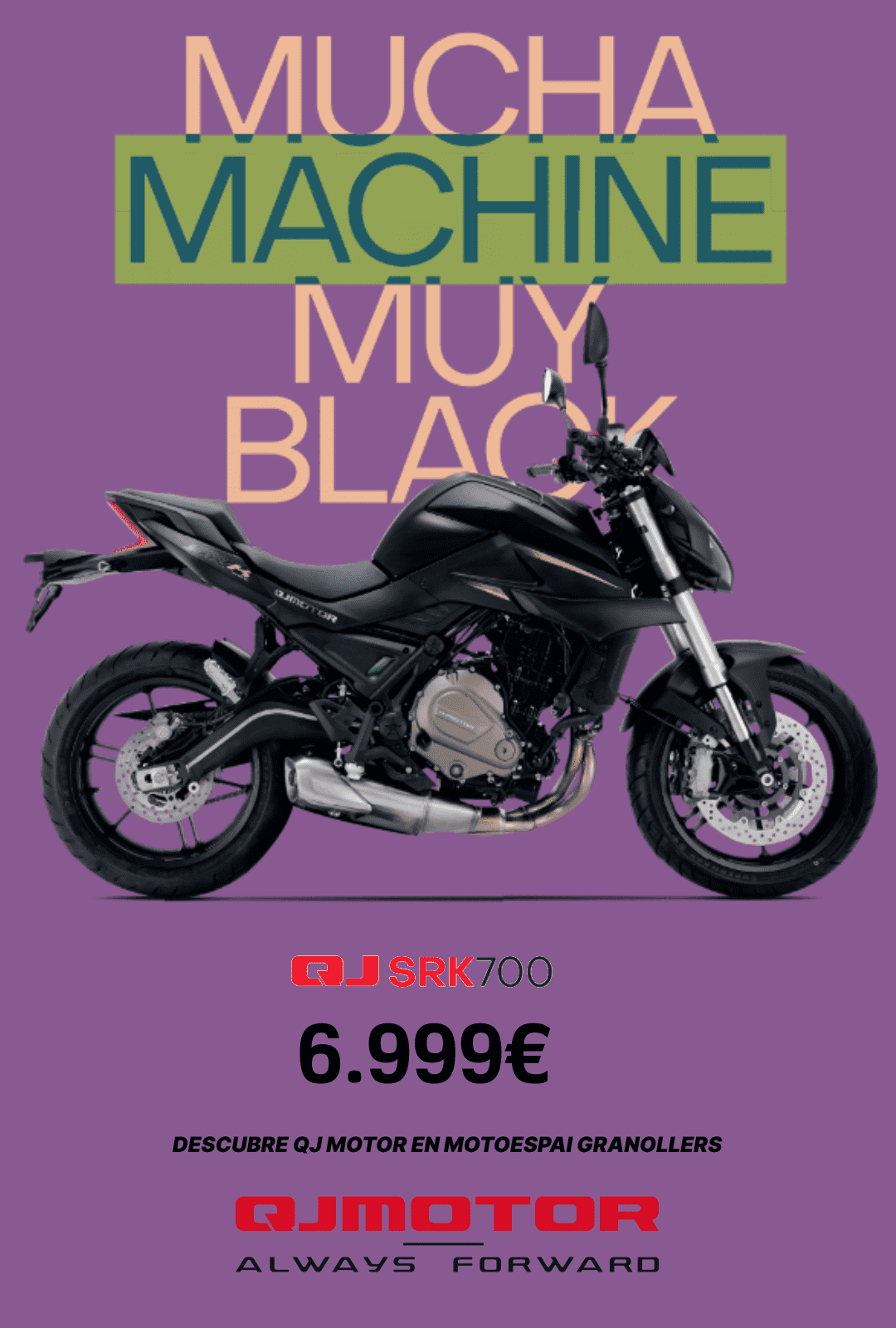 OFERTA NUEVA QJ MOTOR SRK 700 - A2 OFERTA NUEVA QJ MOTOR SRK 700 - A2