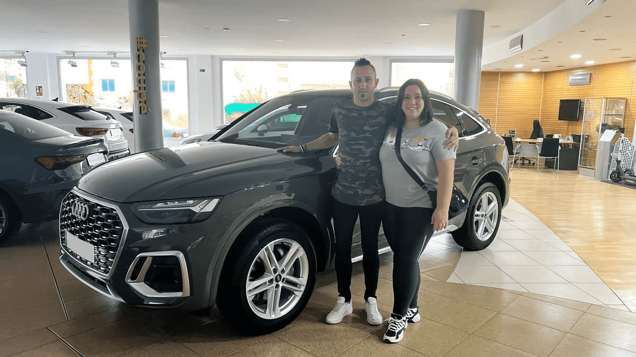 Entrega Audi Q3 Sportback a Raúl Entrega Audi Q3 Sportback a Raúl