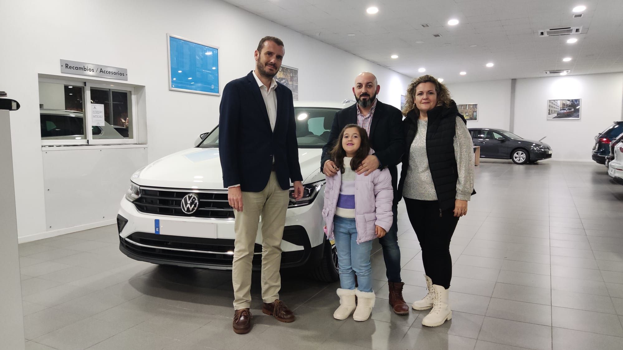 Entrega Volkswagen Tiguan a María Soledad Entrega Volkswagen Tiguan a María Soledad