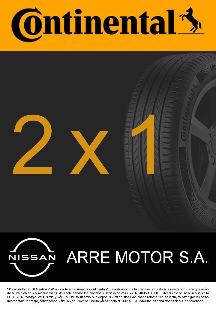 ¡OFERTA! 2X1 NEUMATICOS CONTINENTAL ¡OFERTA! 2X1 NEUMATICOS CONTINENTAL