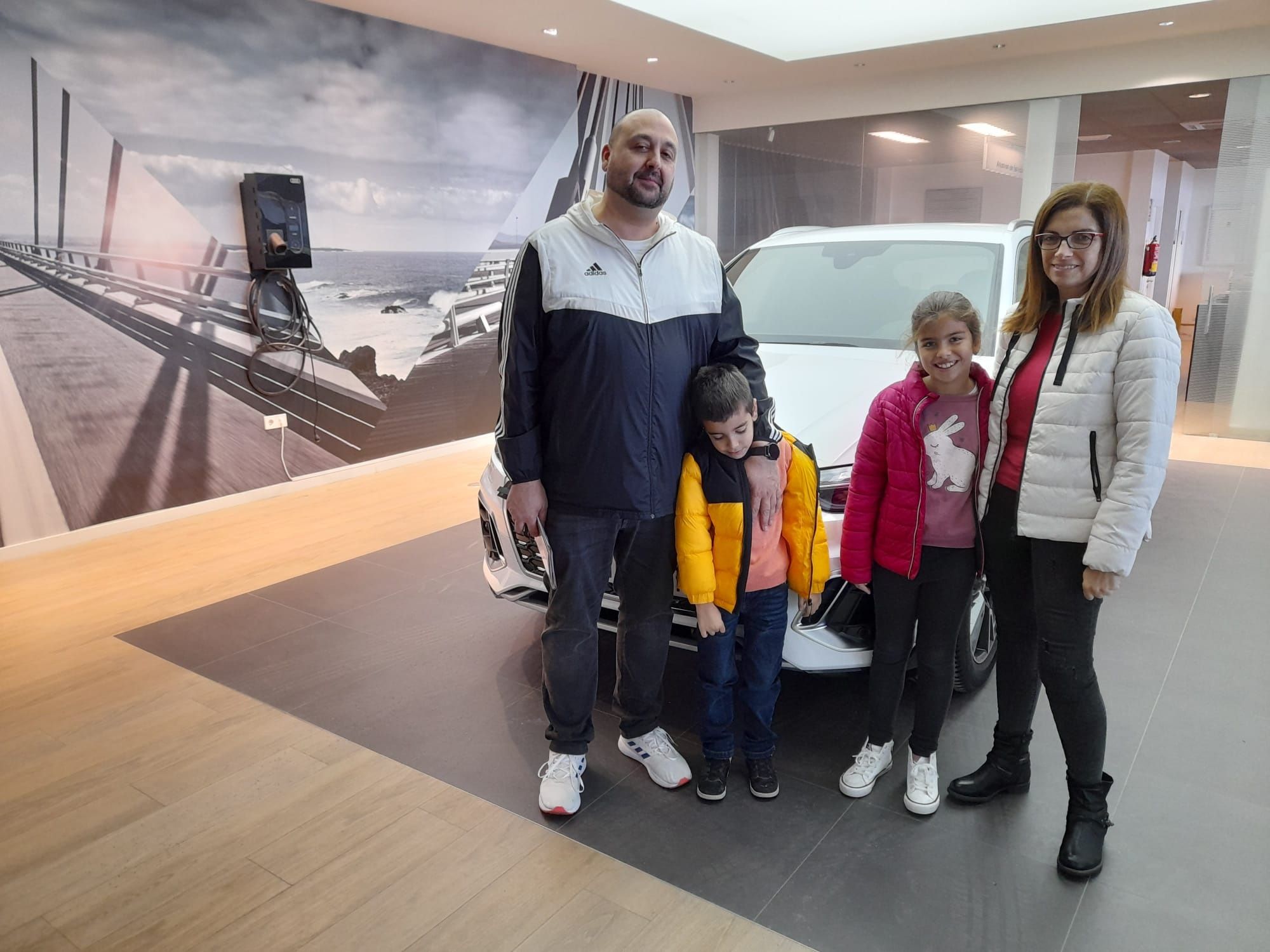 Entrega Audi Q5 Sportback a Monica Entrega Audi Q5 Sportback a Monica