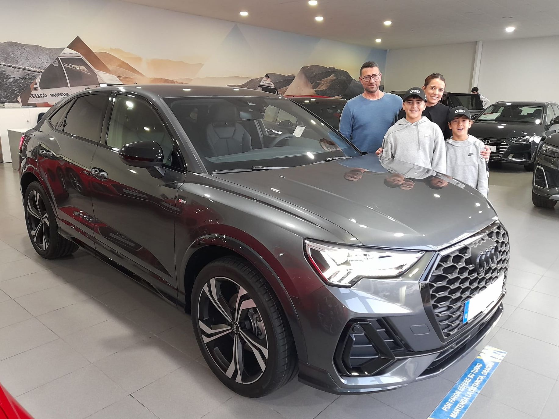 Entrega Audi Q3 Sportback a Sara Entrega Audi Q3 Sportback a Sara