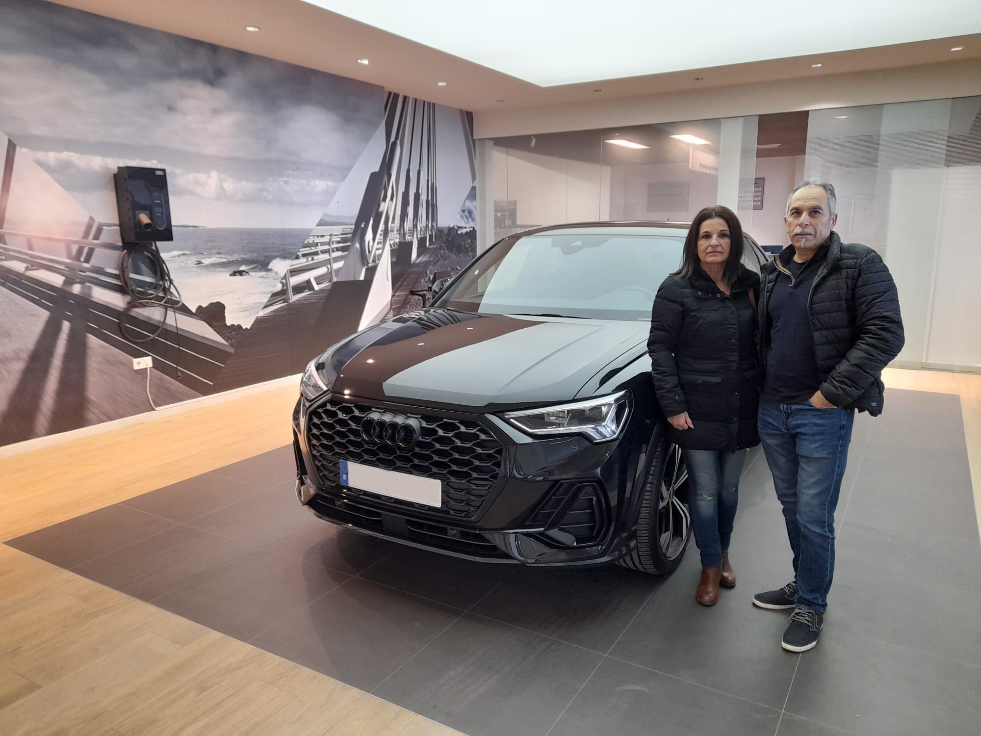 Entrega Audi Q3 Sportback a Pedro Entrega Audi Q3 Sportback a Pedro