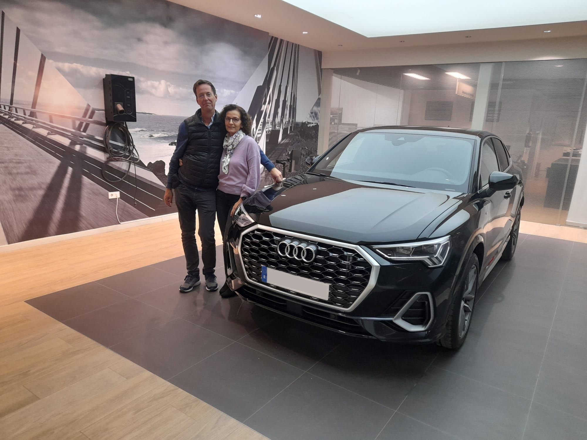 Entrega Audi Q3 Sportback a María Ángeles Entrega Audi Q3 Sportback a María Ángeles