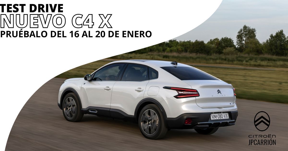 ¡Te invitamos a conocer y probar el Nuevo C4 X! ¡Te invitamos a conocer y probar el Nuevo C4 X!