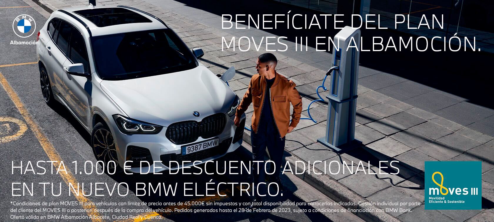¡¡APOYO DE 1.000€ ADICIONALES EN TU VEHÍCULO ELÉCTRICO POR PLAN MOVES III HASTA EL 28 DE FEBRERO EN ALBAMOCIÓN!! ¡¡APOYO DE 1.000€ ADICIONALES EN TU VEHÍCULO ELÉCTRICO POR PLAN MOVES III HASTA EL 28 DE FEBRERO EN ALBAMOCIÓN!!