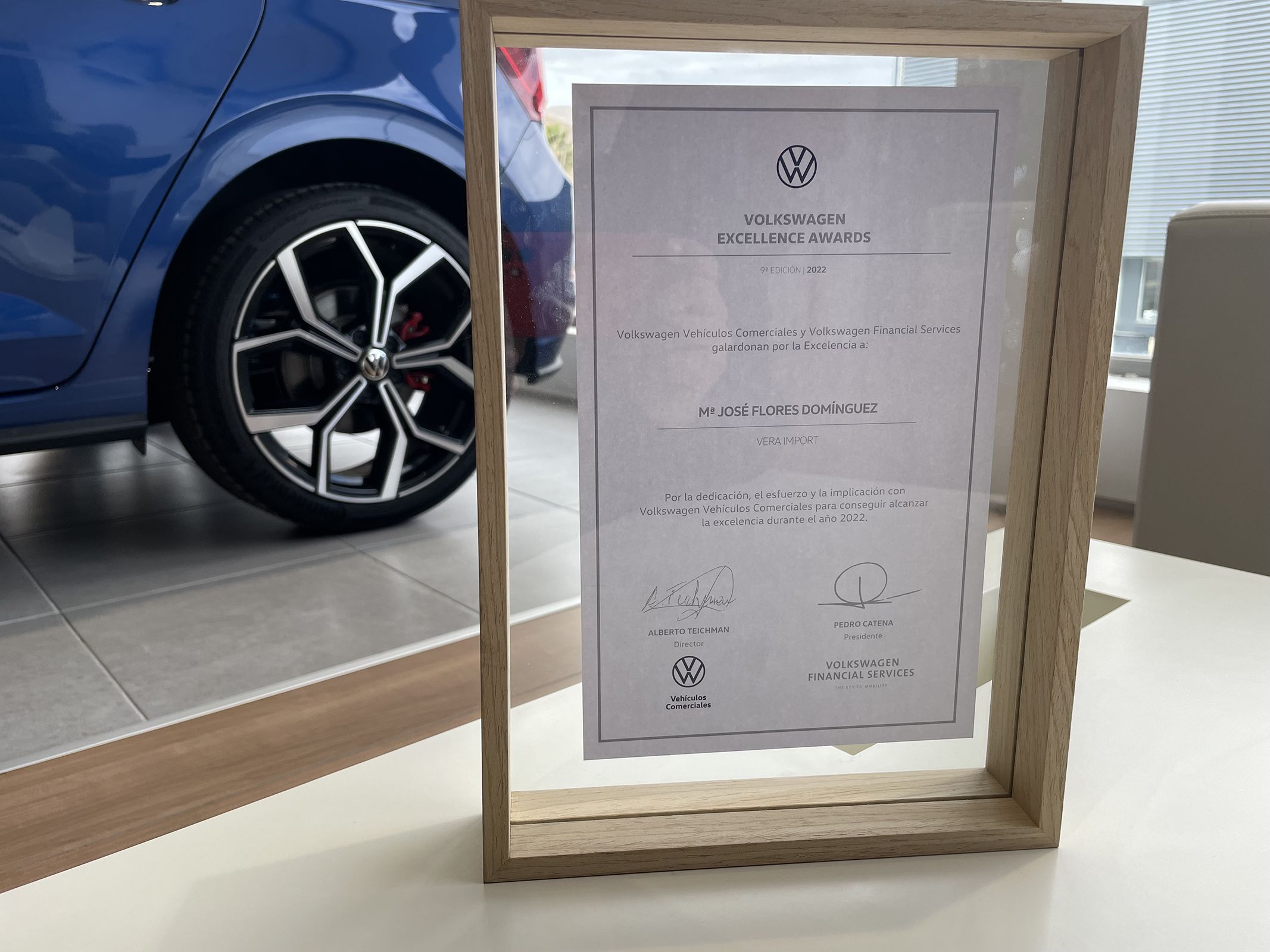 Premio EXCELENCIA Volkswagen Vehículos Comerciales 2022 Premio EXCELENCIA Volkswagen Vehículos Comerciales 2022