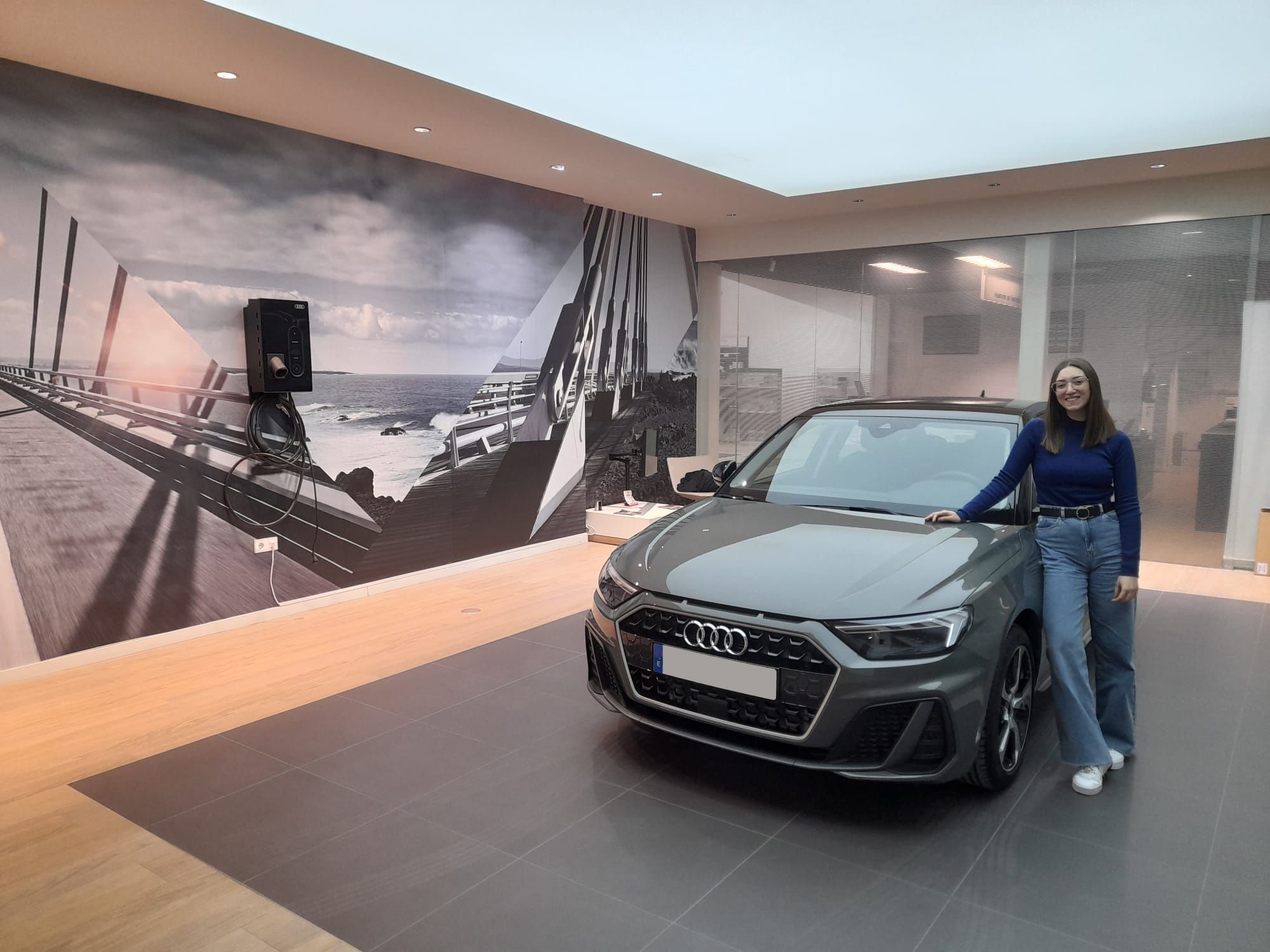 Entrega Audi A1 Sportback a Trini Entrega Audi A1 Sportback a Trini