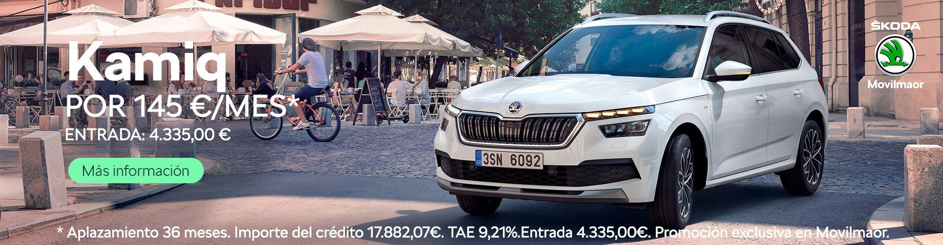 ¡¡NUEVO ŠKODA KAMIQ desde 145€/MES, con 3 años de garantía!! ¡¡NUEVO ŠKODA KAMIQ desde 145€/MES, con 3 años de garantía!!