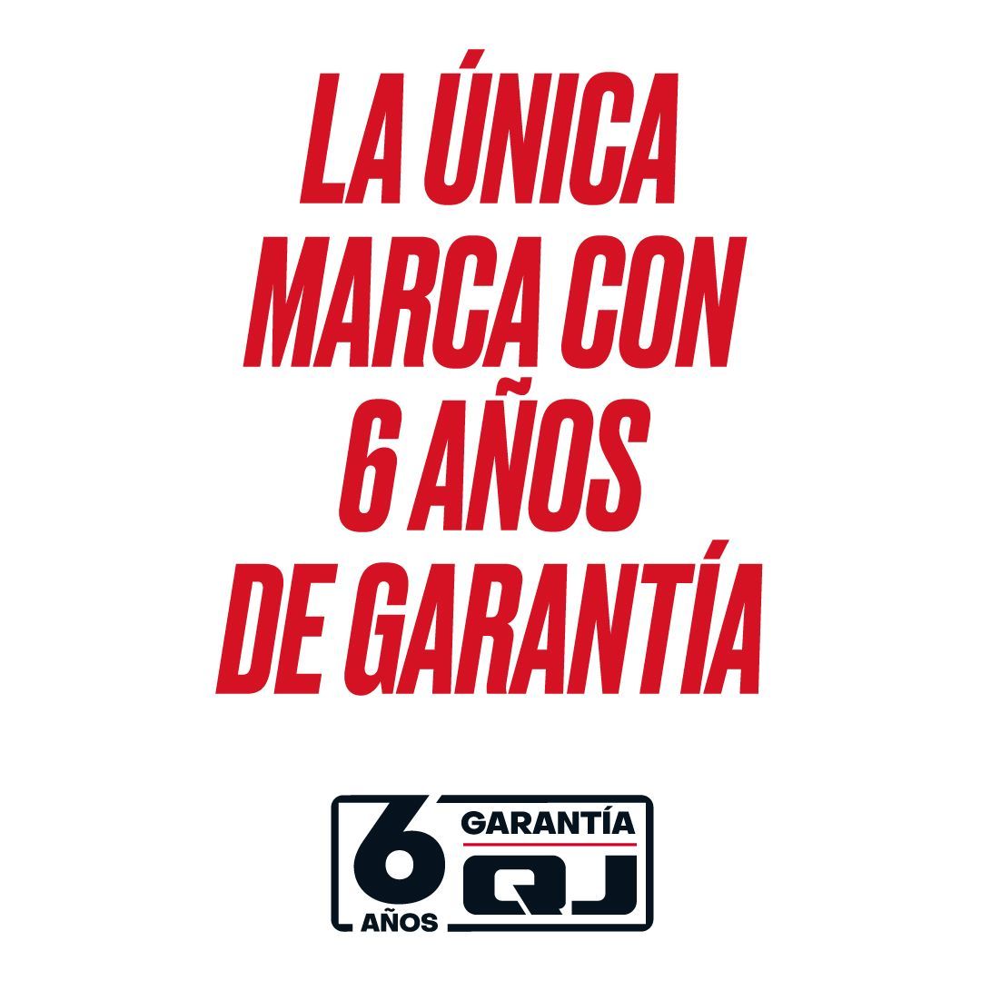 QJ MOTOR LA UNICA MARCA CON 6 AÑOS DE GARANTIA QJ MOTOR LA UNICA MARCA CON 6 AÑOS DE GARANTIA