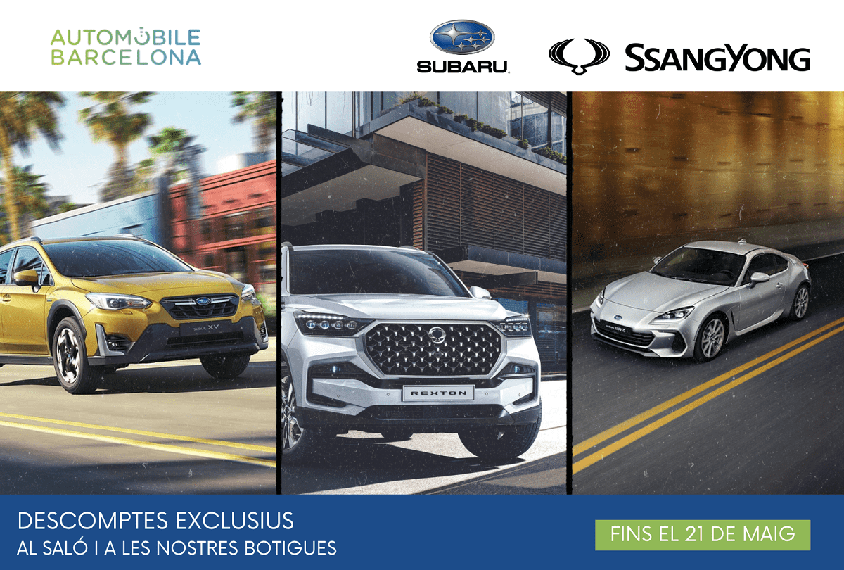 Aprovecha los descuentos exclusivos los días de Automobile Barcelona Aprovecha los descuentos exclusivos los días de Automobile Barcelona