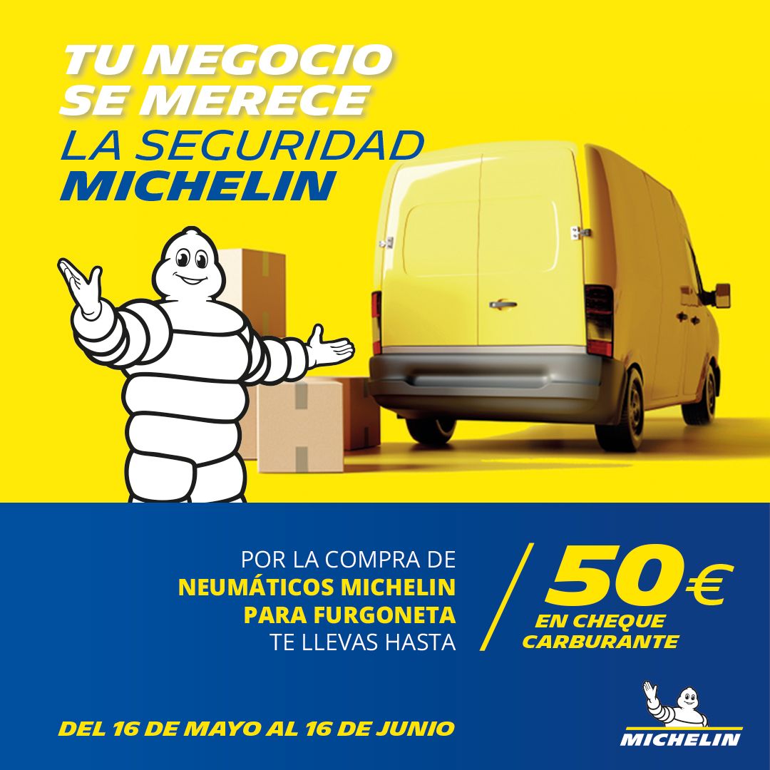 Promoción de Michelin para furgoneta Promoción de Michelin para furgoneta