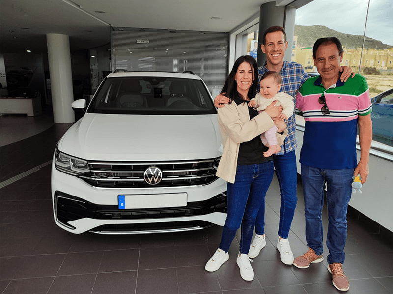 Entrega Volkswagen Tiguan a Cristina Entrega Volkswagen Tiguan a Cristina