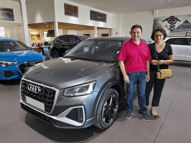 Entrega Audi Q2 a María del Mar Entrega Audi Q2 a María del Mar