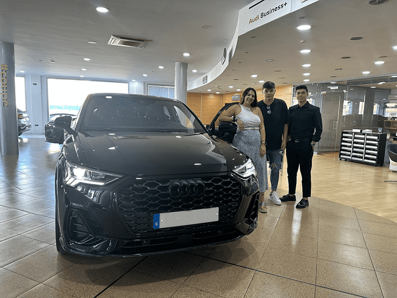 Entrega Audi Q3 Sportback a Belen Entrega Audi Q3 Sportback a Belen