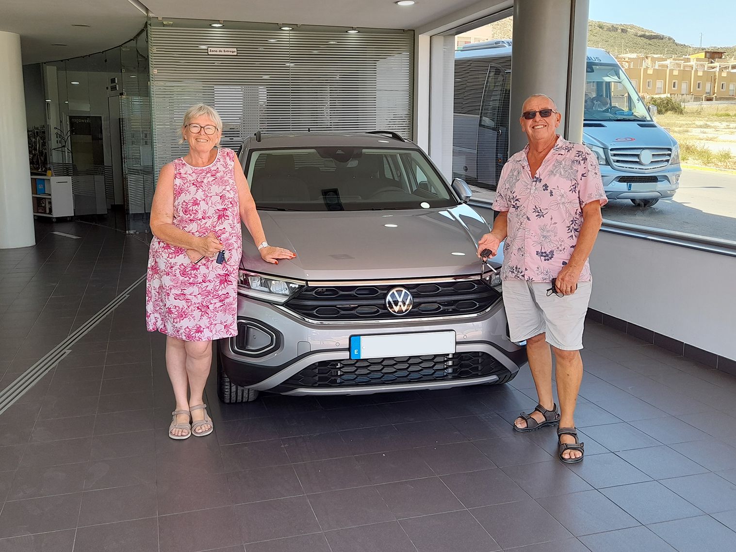 Entrega Volkswagen T-Roc a Stephen Entrega Volkswagen T-Roc a Stephen