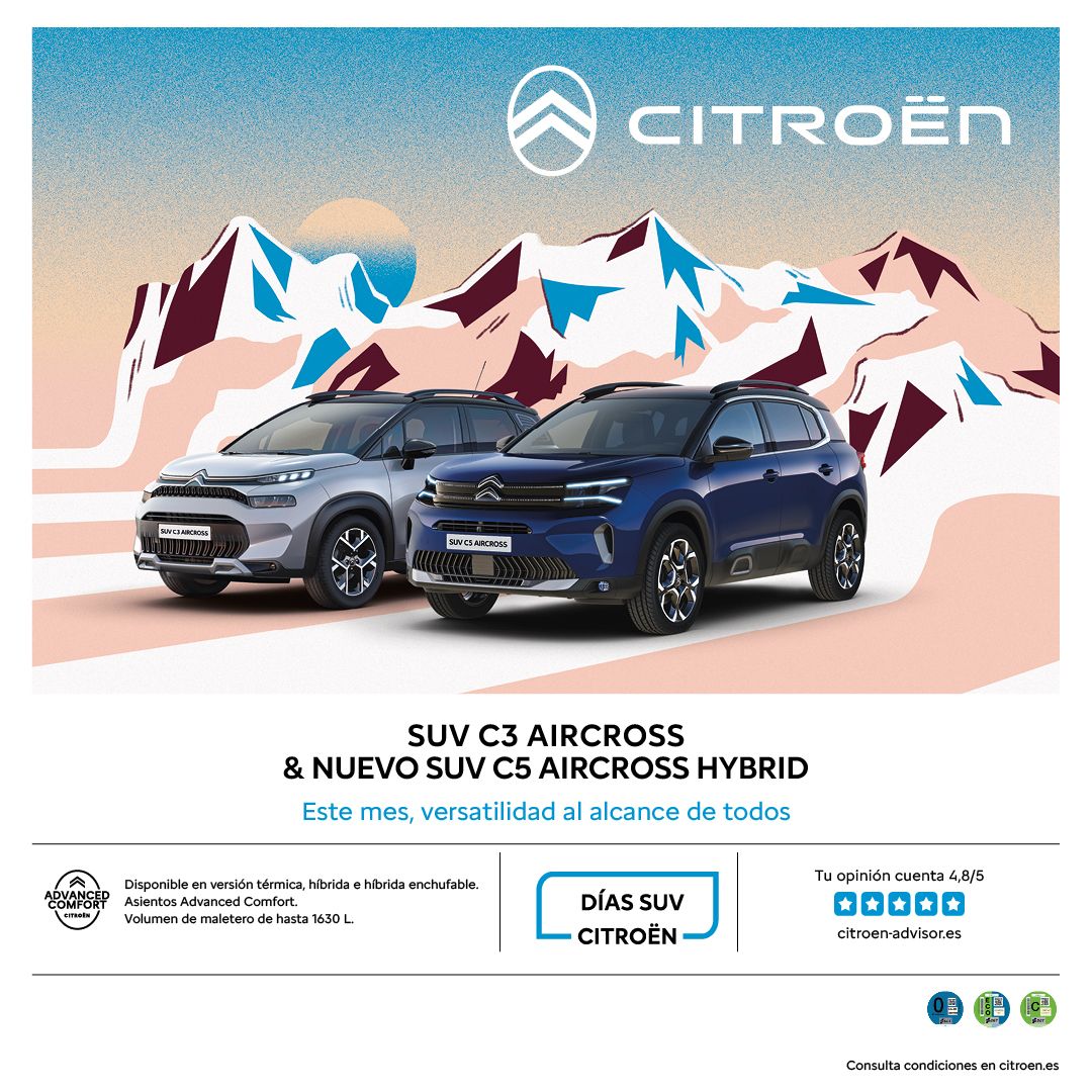 DIAS SUV CITROËN hasta el 30 de Septiembre DIAS SUV CITROËN hasta el 30 de Septiembre