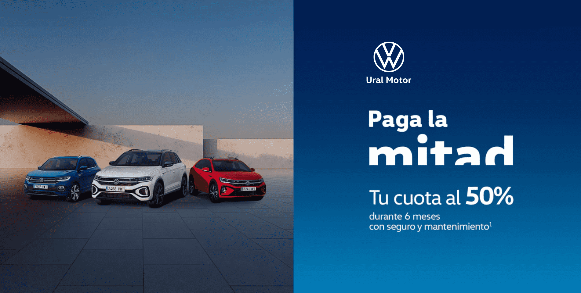 ¡Tu Nuevo Volkswagen al 50%! ¡Tu Nuevo Volkswagen al 50%!