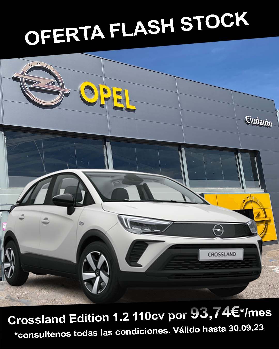 ⏰ OFERTA FLASH 2 UNIDADES OPEL CROSSLAND ⏰ ⏰ OFERTA FLASH 2 UNIDADES OPEL CROSSLAND ⏰